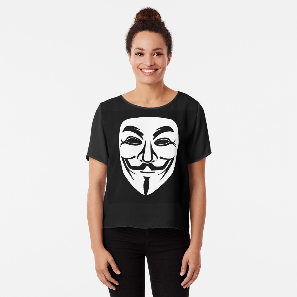 Anonymous Mask Art Board Print for Sale by Weeev