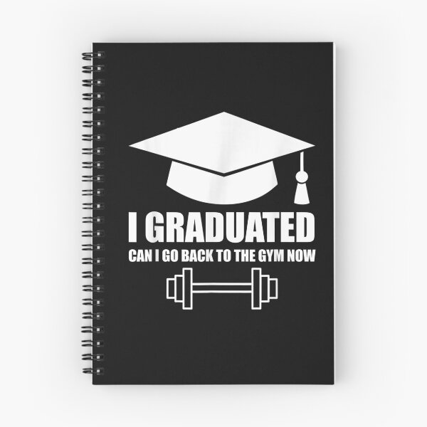 Item preview, I Graduated Can I Go Back To Gym Now Funny Graduation 2022 T-Shirt  designed and sold by Blue-Rechard.