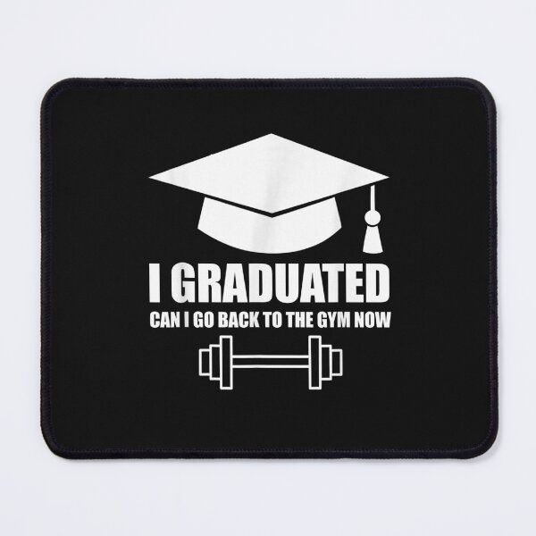 Item preview, I Graduated Can I Go Back To Gym Now Funny Graduation 2022 T-Shirt  designed and sold by Blue-Rechard.