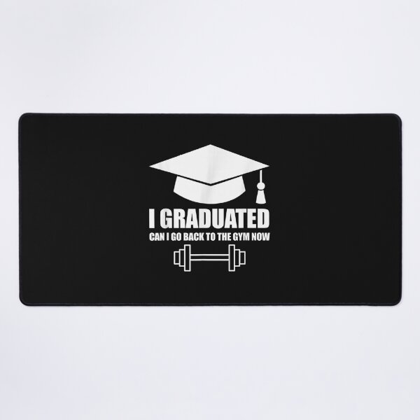 Item preview, I Graduated Can I Go Back To Gym Now Funny Graduation 2022 T-Shirt  designed and sold by Blue-Rechard.