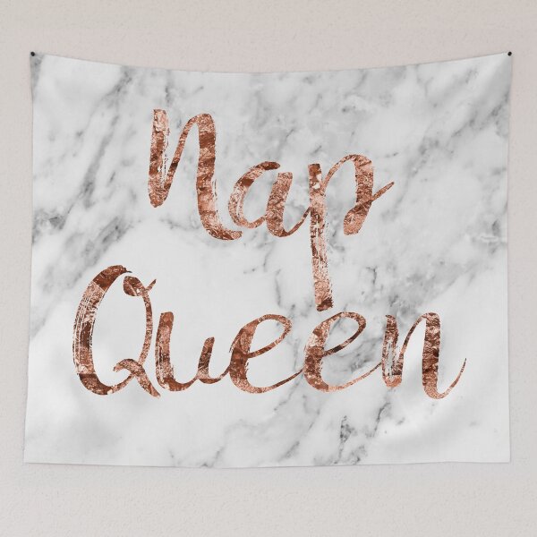 Item preview, Nap Queen - rose gold marble designed and sold by peggieprints.