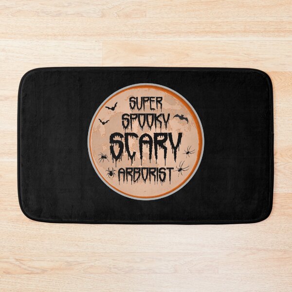 Item preview, Arborist Halloween Scary Spooky Humor Moon Bats Spiders designed and sold by artfulnotebook.