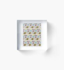 Puddles Pity Party Sad Singing Clown Acrylic Block