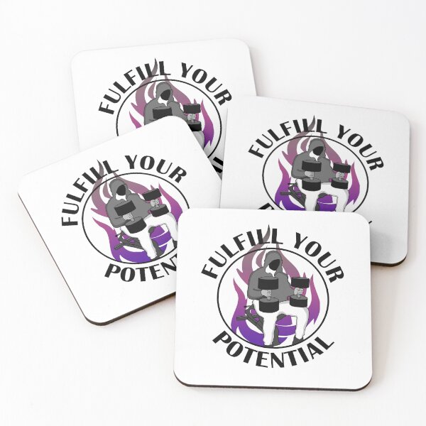Item preview, Fulfill your potential gym motivation  designed and sold by designsbyted.