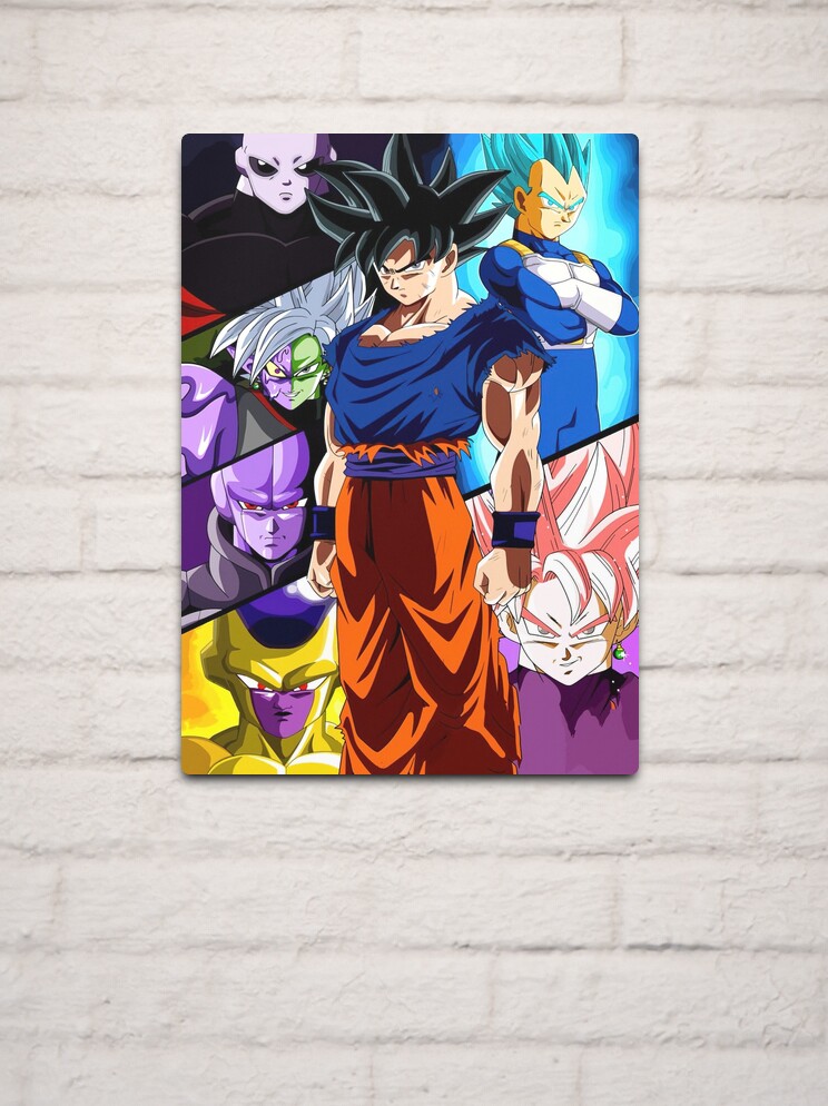 Dragonball Z Poster Anime Collage 24x36 - Dragon Ball Z Wall Art