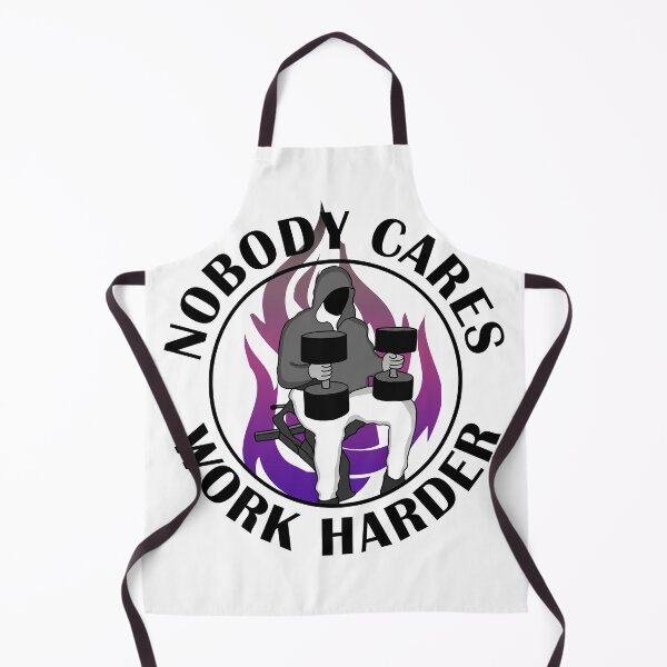 Item preview, Nobody cares work harder gym motivation designed and sold by designsbyted.