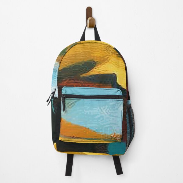 Item preview, Warm Colorful Simple Modern Art Landscape Abstract  designed and sold by CattlettArt.