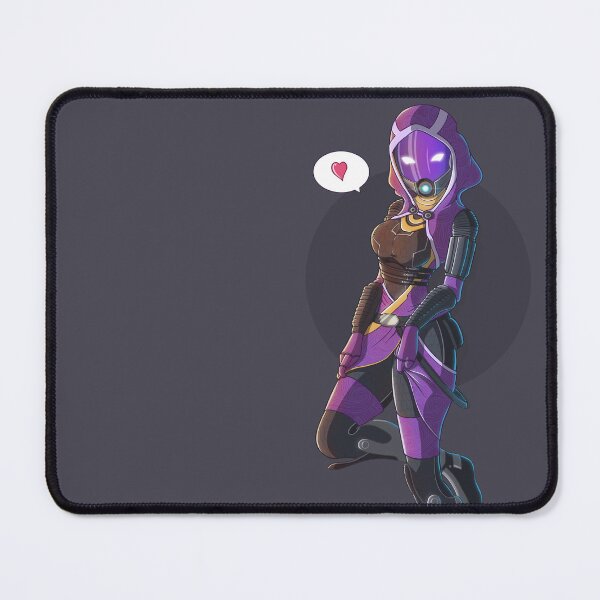 Tali Zorah Cute Alien girl pinup Mouse Pad