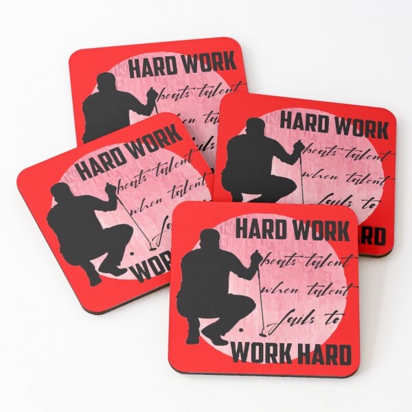 Item preview, Hard work 4 designed and sold by partsmanrod.