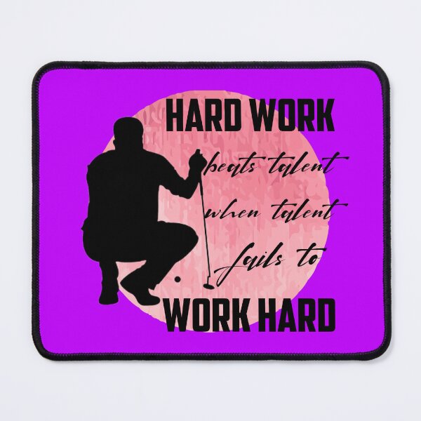 Item preview, Hard work 4 designed and sold by partsmanrod.