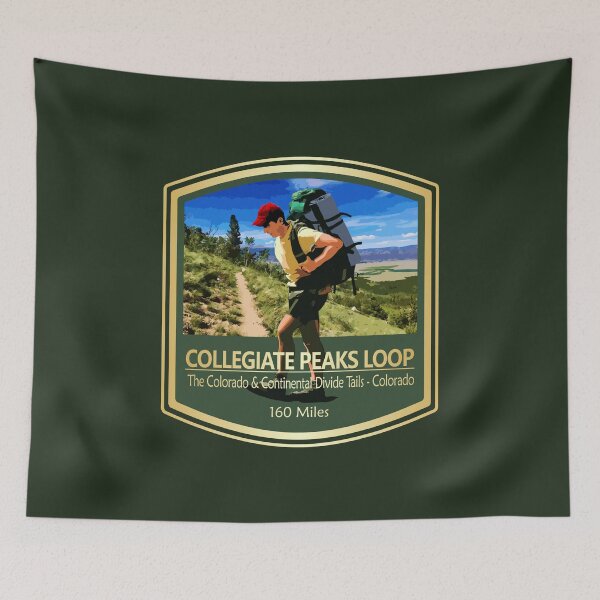 Item preview, Collegiate Peaks Loop (PF) designed and sold by curranmorgan.
