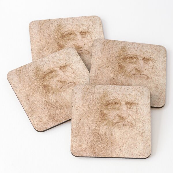 Artikelvorschau, Leonardo da Vinci, Selbstportrait entworfen und verkauft von lamalee.
