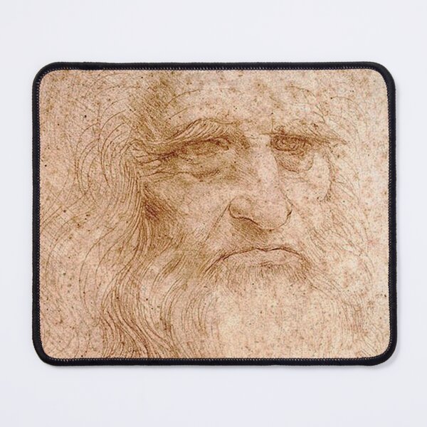 Item preview, Leonardo Da Vinci, self portrait designed and sold by lamalee.