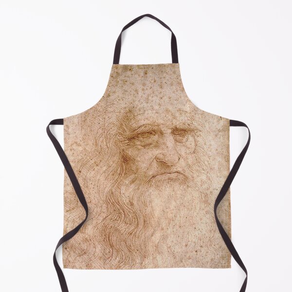 Item preview, Leonardo Da Vinci, self portrait designed and sold by lamalee.