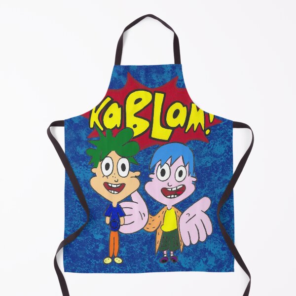 Item preview, Nickelodeon Kablam Henry and June Painting on canvas paper designed and sold by AbbysRadArt.