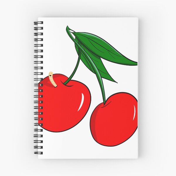 Item preview, Cherries with Worm designed and sold by StrugglingIdeas.