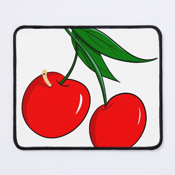 Item preview, Cherries with Worm designed and sold by StrugglingIdeas.