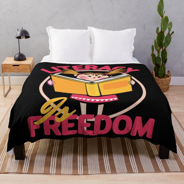 Item preview, LITERACY IS FREEDOM designed and sold by GAADesignz.