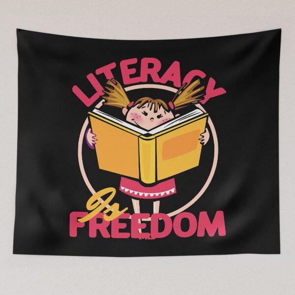 Item preview, LITERACY IS FREEDOM designed and sold by GAADesignz.
