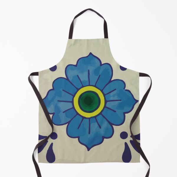 Item preview, Blue flower classic talavera tile pattern stylish kitchen designed and sold by T-Mex.