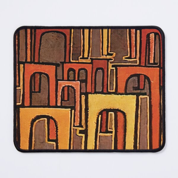 Item preview, Paul Klee's Revolution of the Viaduct designed and sold by BossyCatHome.