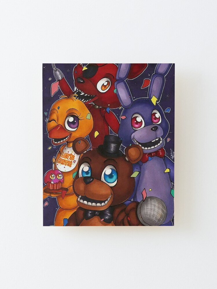 Five Nights At Freddy's Ruin Mini Poster, Drawing/illustration for sale by  WilfongArts - Foundmyself