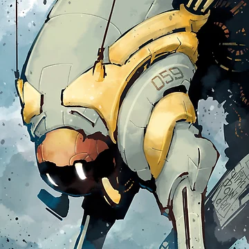 Artwork thumbnail, Robot Head 059 by jimrow