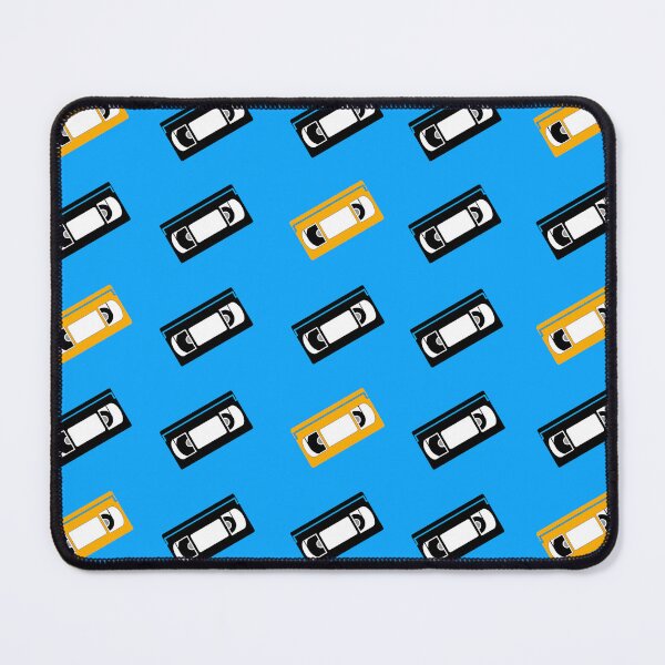 Item preview, VHS Cassette Tapes Collection Orange Tapes Blue designed and sold by AbbysRadArt.