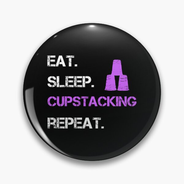 Item preview, Eat Sleep Cupstacking Repeat Sport Tshirt Essential T-Shirt designed and sold by felyn3gloria.
