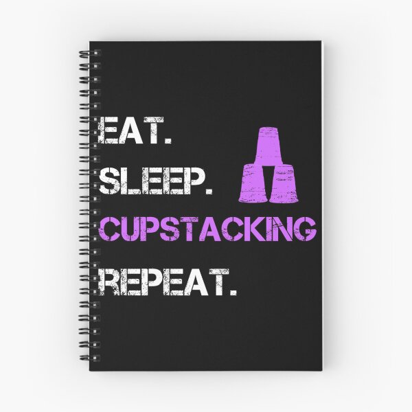 Item preview, Eat Sleep Cupstacking Repeat Sport Tshirt Essential T-Shirt designed and sold by felyn3gloria.