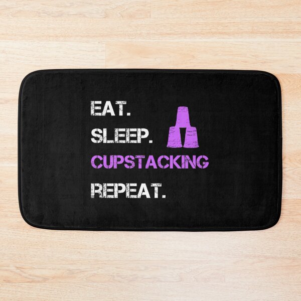 Item preview, Eat Sleep Cupstacking Repeat Sport Tshirt Essential T-Shirt designed and sold by felyn3gloria.