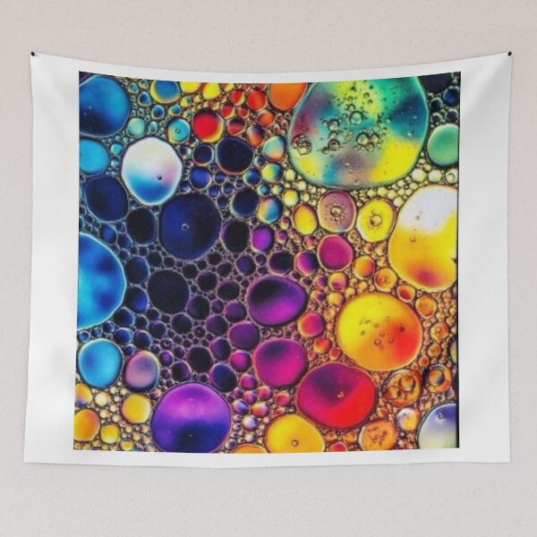 Item preview, colorful bubbles of oil designed and sold by Shopster381.
