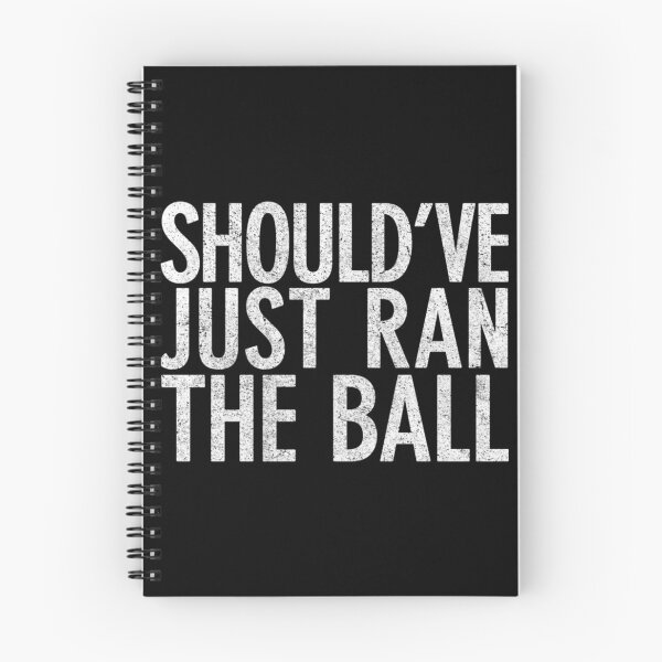 Item preview, Should Have Just Ran The Ball Essential T-Shirt designed and sold by ayeshadanaqws.