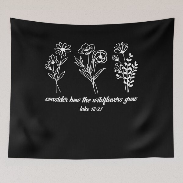 Item preview, Consider How The Wildflower Grow designed and sold by BorgesLarax.