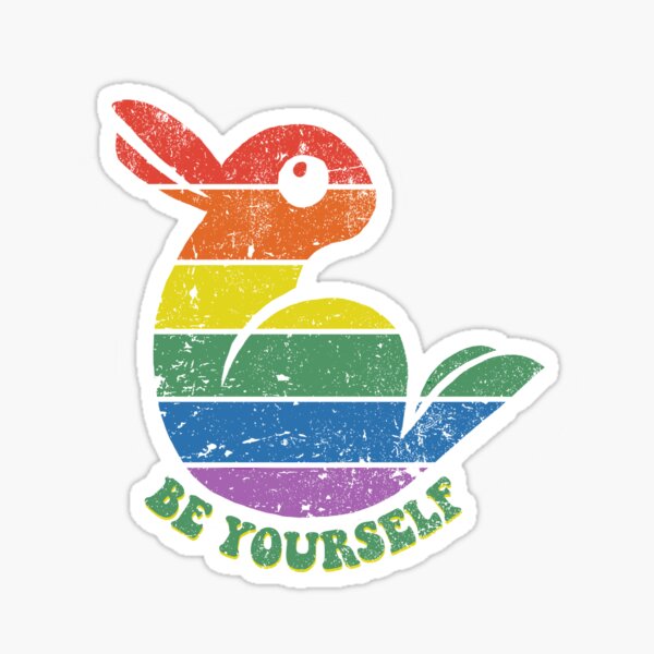 Item preview, Be Your Duck Rabbit Self designed and sold by kg07.