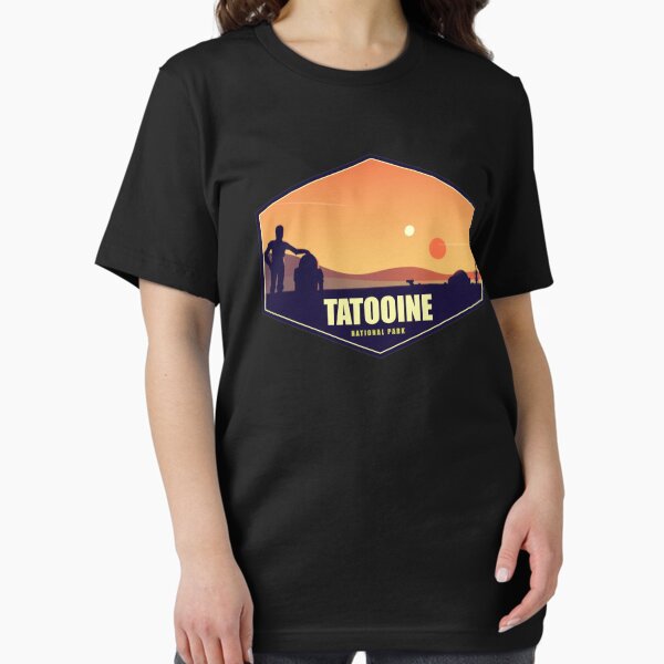 Vista previa del artículo con la obra «Parque Nacional de Tatooine», diseñado y vendido por kbobmaps.