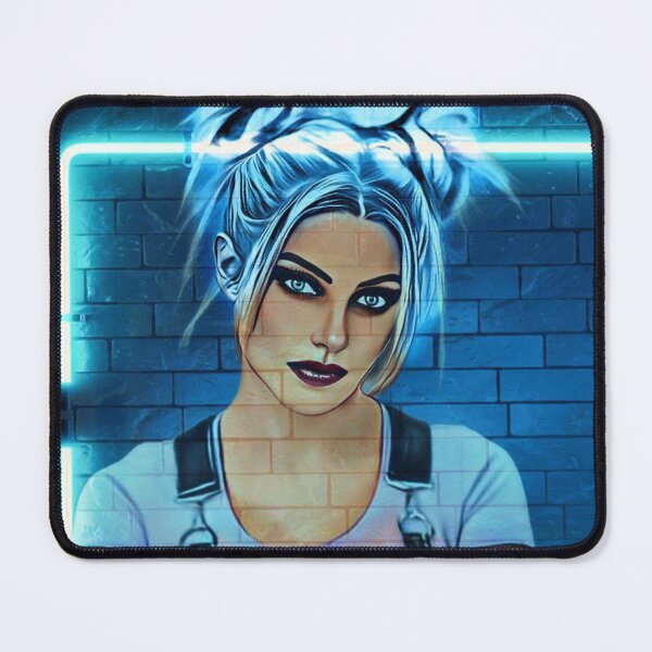 Item preview, Neon Blue Girl designed and sold by NatWWE.