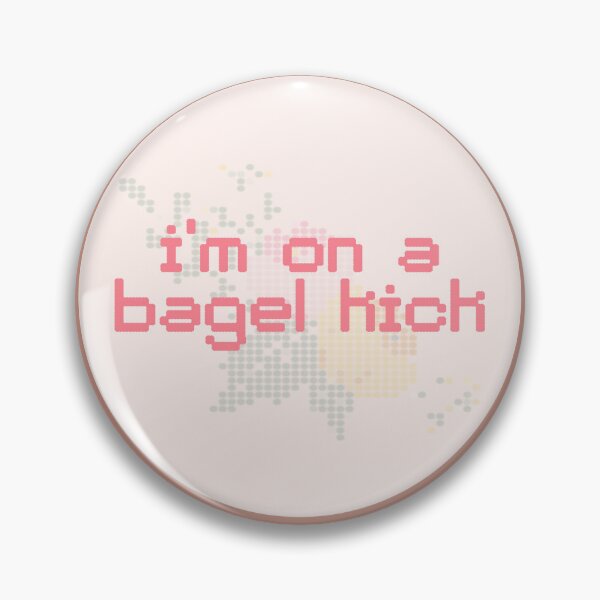 Item preview, Bagel Kick Embroidery Hoop designed and sold by Pink Ribbon.