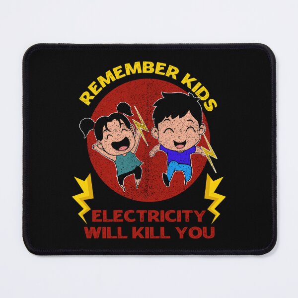 Item preview, Electricity Will Kill You Kids  Funny Dad Mom Electricity Shirt   designed and sold by FamilyRoyal.