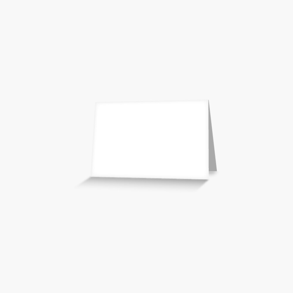 "blank" Greeting Card for Sale by Wixypixy Redbubble