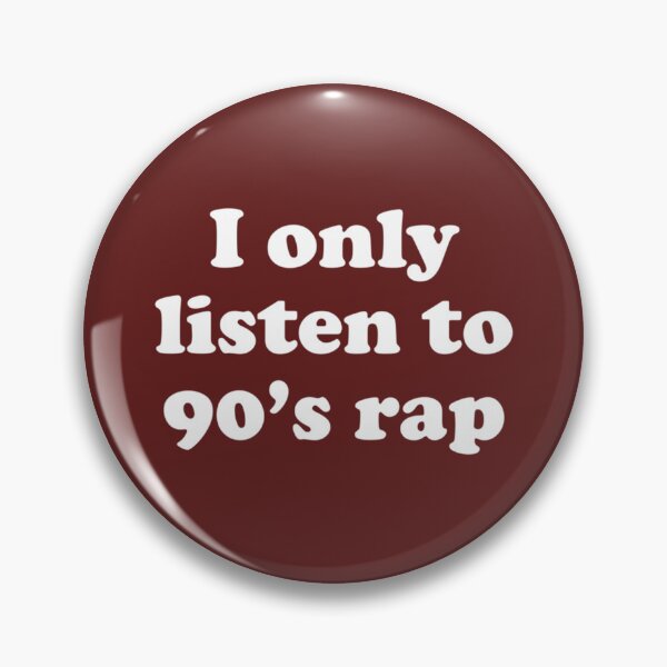 Item preview, I only listen to 90_s rap   designed and sold by ILLWORN.