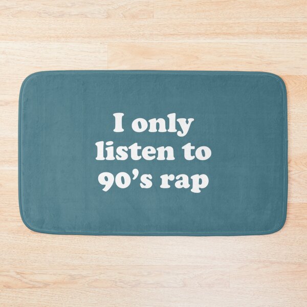 Item preview, I only listen to 90_s rap   designed and sold by ILLWORN.