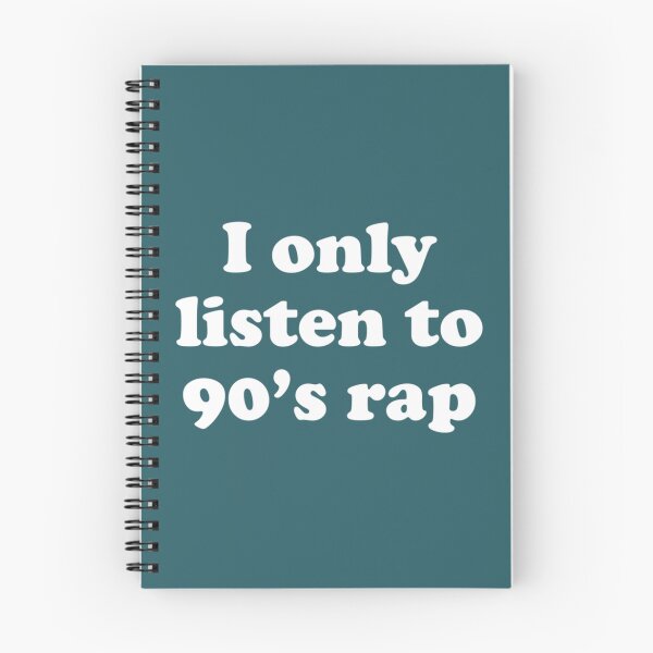 Item preview, I only listen to 90_s rap   designed and sold by ILLWORN.
