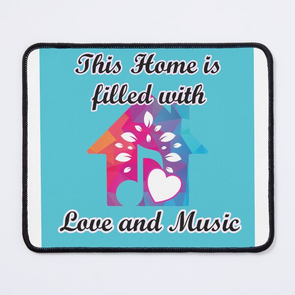 Item preview, This Home is filled with Love and Music designed and sold by JoyOfHopeStore.