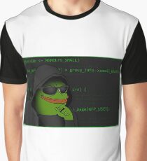 Hacker Pepe Graphic T-Shirt