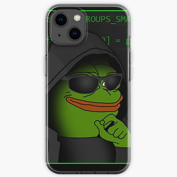 Hacker Pepe iPhone Soft Case