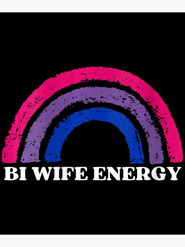 Womens Bi Wife Energy Bisexual Pride Flag Bisexuality Lgbtq Rainbow V