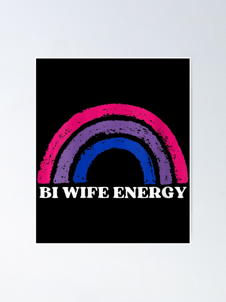 Womens Bi Wife Energy Bisexual Pride Flag Bisexuality Lgbtq Rainbow V