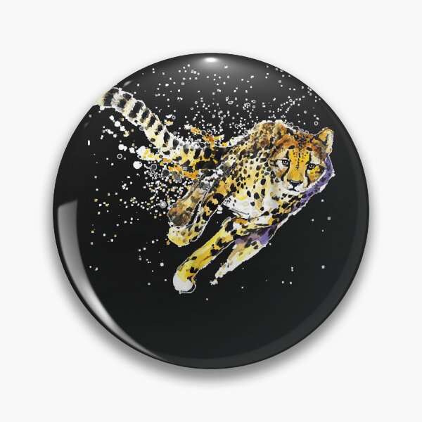 Item preview, Cheetah cool design running cheetah gift tee designed and sold by traceywalter2e.