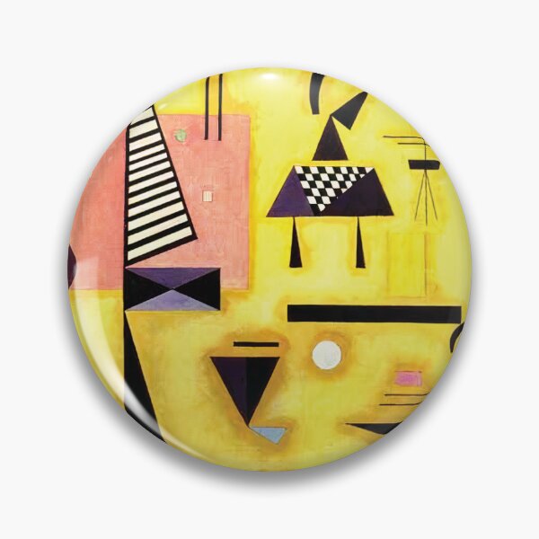 Item preview, Wassily Kandinsky | Decisive Pink  designed and sold by BossyCatHome.